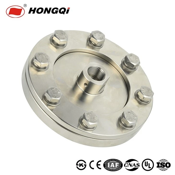 Industrial Stainless Steel Diaphragm Pressure Gauge With Flange Fitting price
