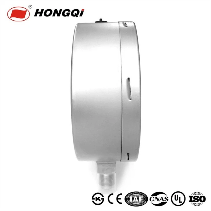 160mm Safety Explossion Proof Double-Layer Glass Pressure Gauge