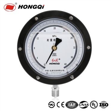 150 mm Odolnosť proti otrasom s vysokou presnosťou a presným tlakomerom M20*1,5