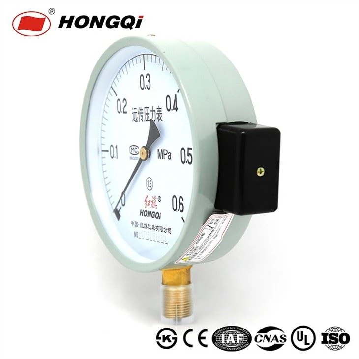 YTZ-150 Spring Tube Far Transmission Pressure Gauge